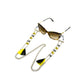 Elegant Bee-autiful Stainless Steel Eyewear Chain for Women