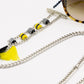 Elegant Bee-autiful Stainless Steel Eyewear Chain for Women