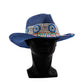 Blue Women's Brim Hat: Style Meets Symbolism