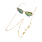 Golden Love Elegant Stainless Steel Eyewear Chain for Women