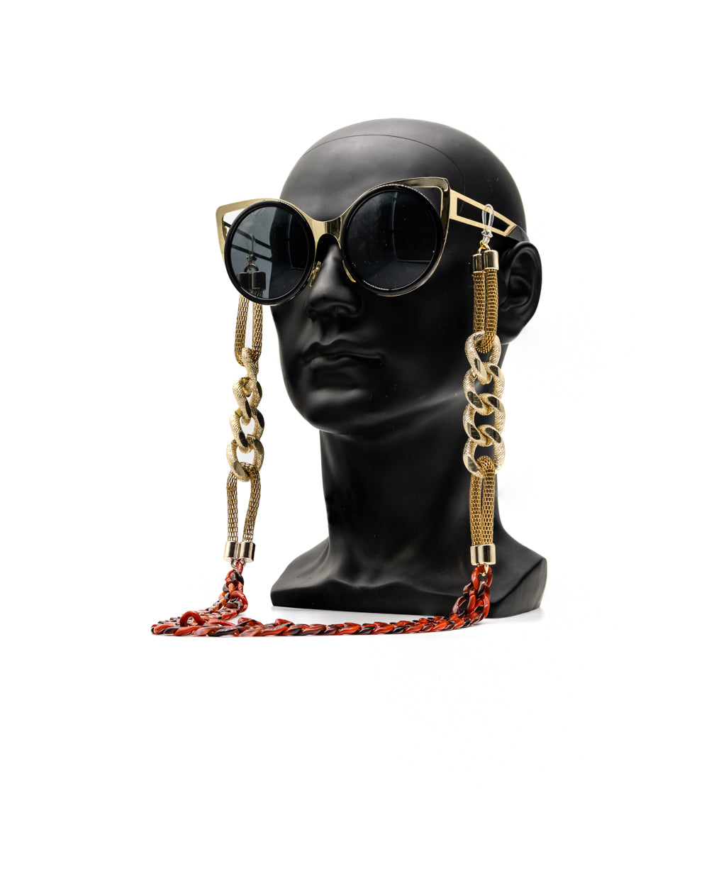 Elegant Red Dragon Eyewear Chain for Women