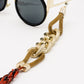 Elegant Red Dragon Eyewear Chain for Women