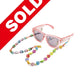 Casual Smiley Faces Sunglasses Chain for Women