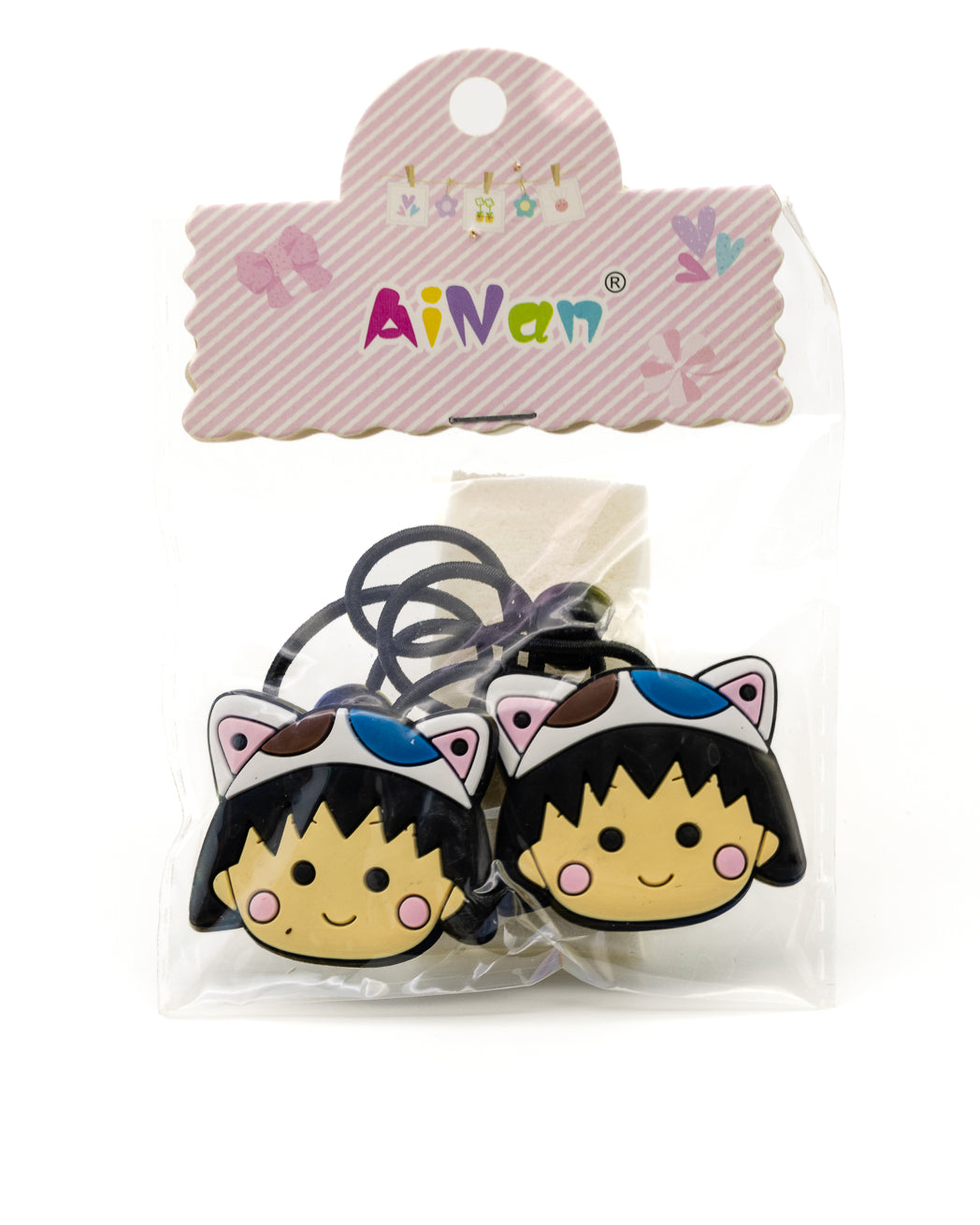 Cartoon Cuties Hair Ties