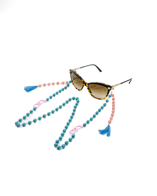 Casual Pink Glasses Chain for Women